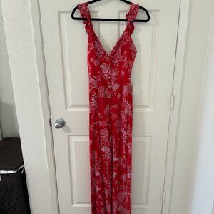 NWT Free People Floral Jumpsuit